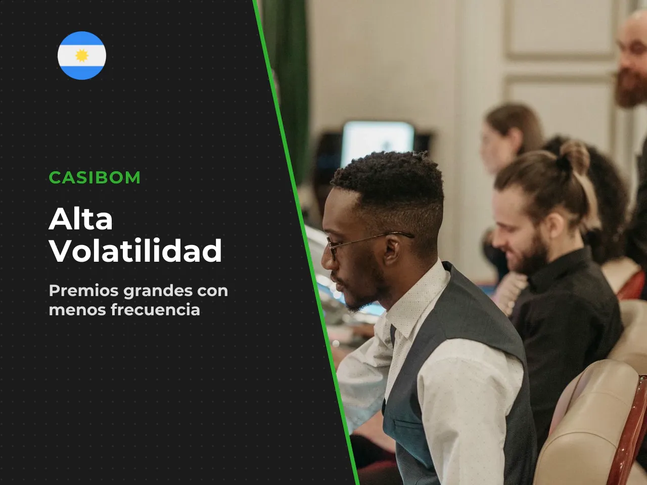 Volatilidad alta frente a frecuencia de